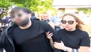IMAGINI ȘOCANTE! Fostul iubit al lui Răzvan Ciobanu a leșinat la slujba de înmormantare
