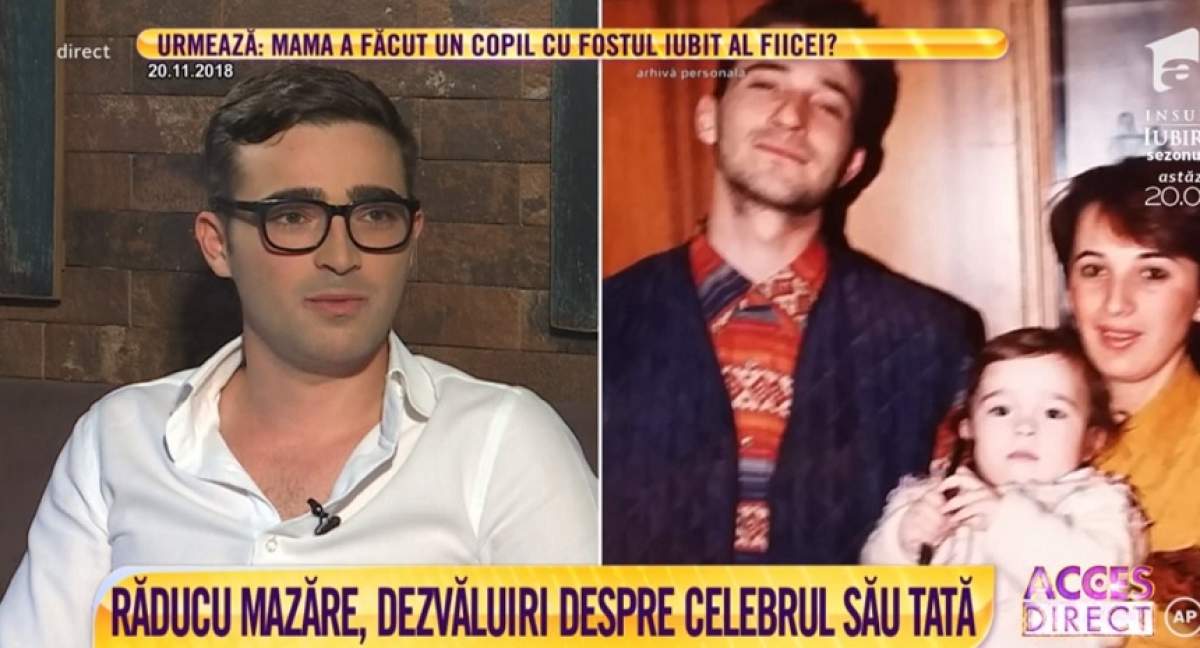 Răducu Mazăre, dezvăluiri uimitoare despre celebrul tată: "Nu ne plăcea să mergem într-un resort de 5 stele". VIDEO