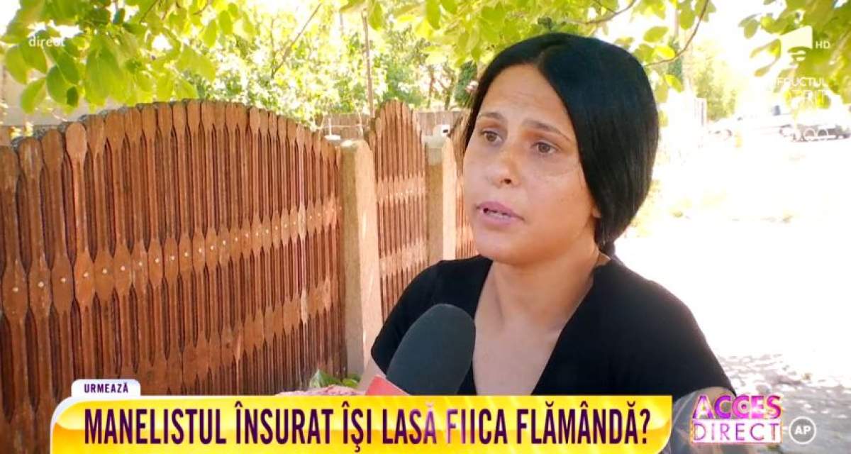 Manelistul însurat îşi lasă fiica flămândă? Amanta lui Costel Biju face declaraţii şocante