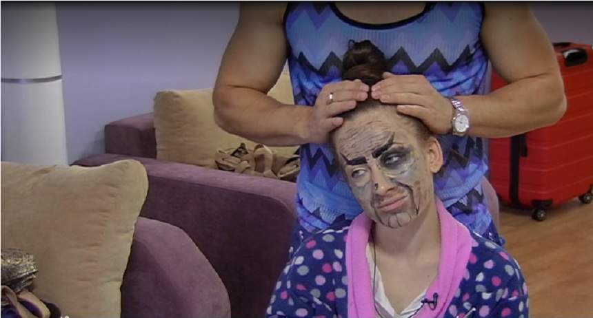 Alexandru şi Mădălina, concurenţii "Dragoste fără secrete" s-au distrat copios în prima probă a zilei: "Unde am pus bâta aia?"