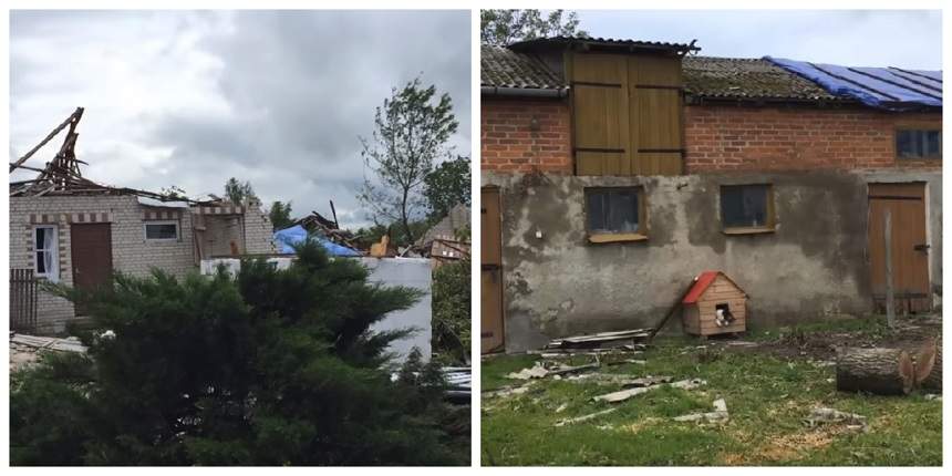 Imagini de coșmar! O tornadă a măturat totul în cale și a distrus peste 120 de clădiri. VIDEO