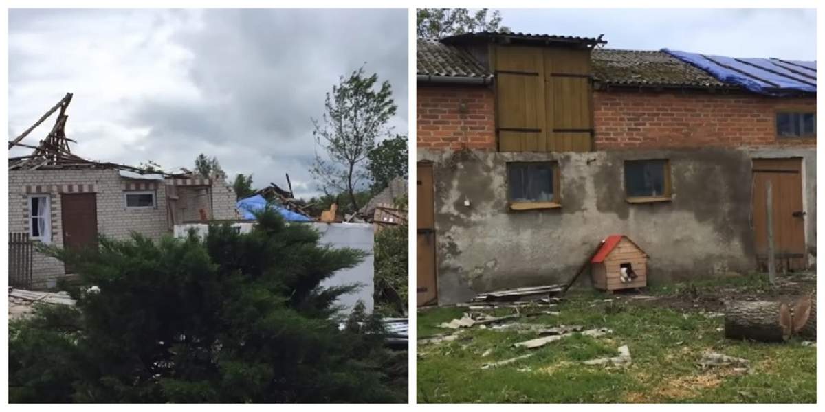 Imagini de coșmar! O tornadă a măturat totul în cale și a distrus peste 120 de clădiri. VIDEO