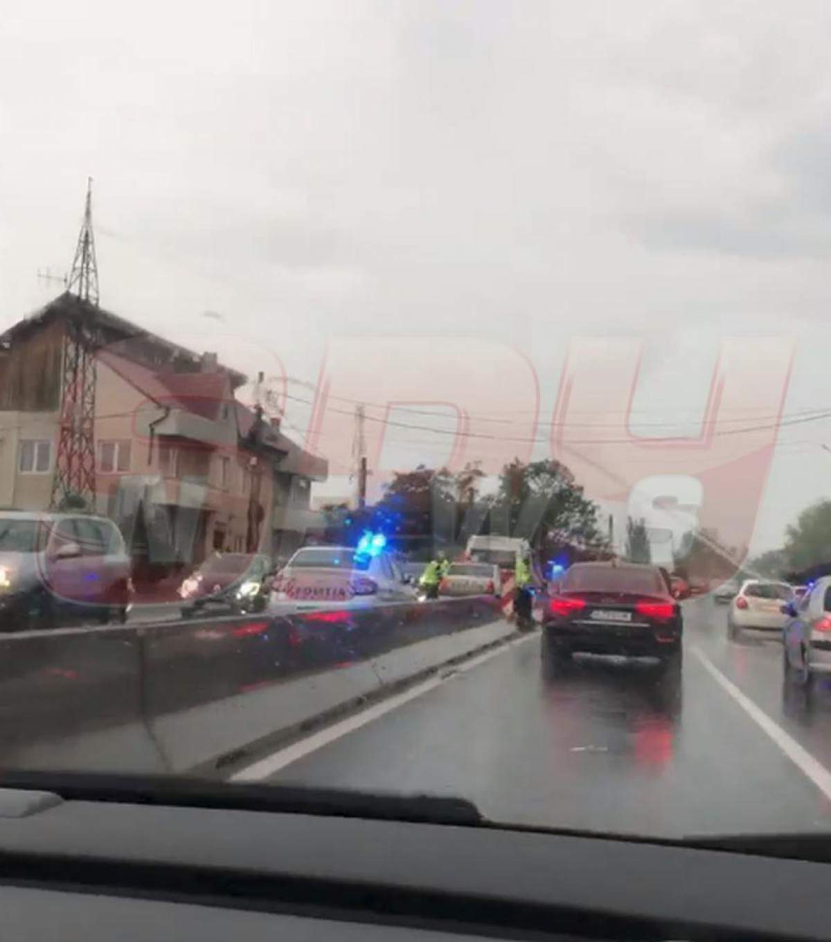 Accident grav, vineri seara, în Snagov. O persoană a fost lovită pe trecerea de pietoni