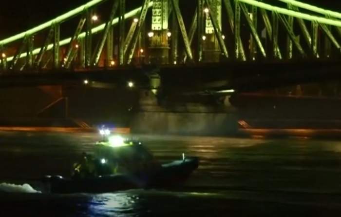 Vapor de croazieră, plin cu turişti, scufundat în Dunăre, în Budapesta! 7 morţi şi 19 dispăruţi