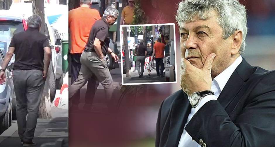 PAPARAZZI / Mircea Lucescu, "faultat" pe stradă! În viaţa reală nu-i ca-n fotbal