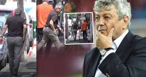 PAPARAZZI / Mircea Lucescu, "faultat" pe stradă! În viaţa reală nu-i ca-n fotbal