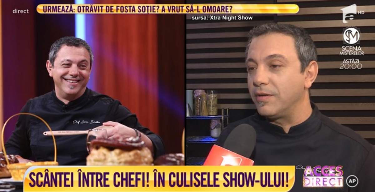 Scântei în culisele show-ului "Chefi la cuţite"! "Iar s-a plâns?". VIDEO