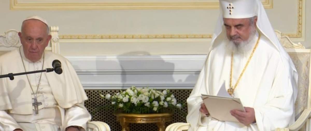 Mesajul Patriarhului Daniel, la vizita Papei Francisc în România: "Trebuie să apărăm valorile creștine"
