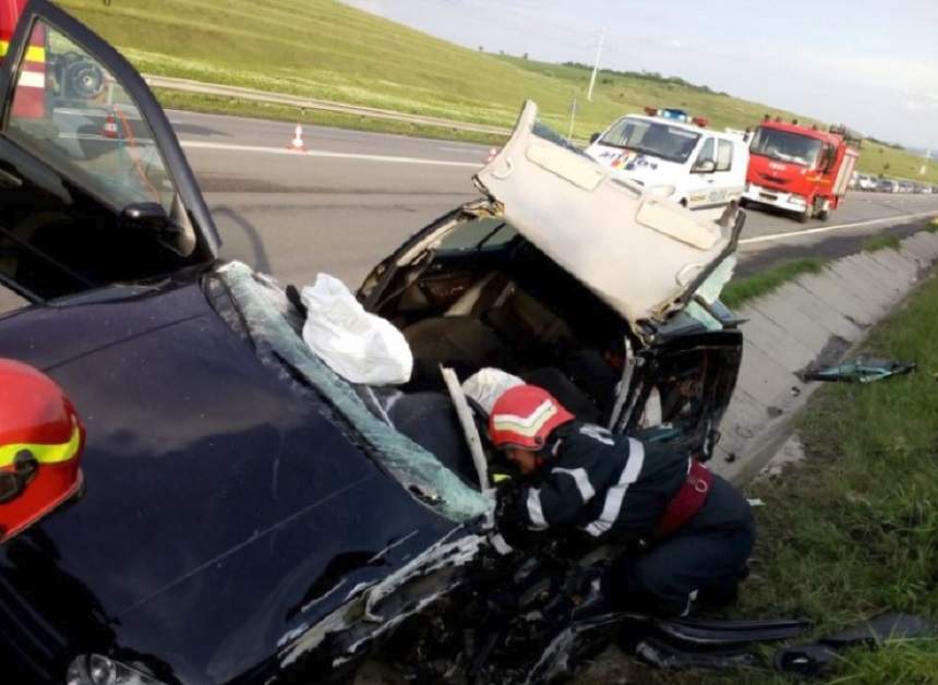 Accident cumplit în Giurgiu. O persoană a murit și alte 3 au fost rănite