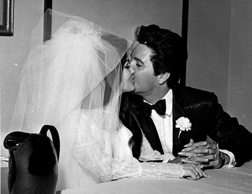 Fotografii de colecție de la nunta lui Elvis Presley cu Priscilla. Galerie FOTO