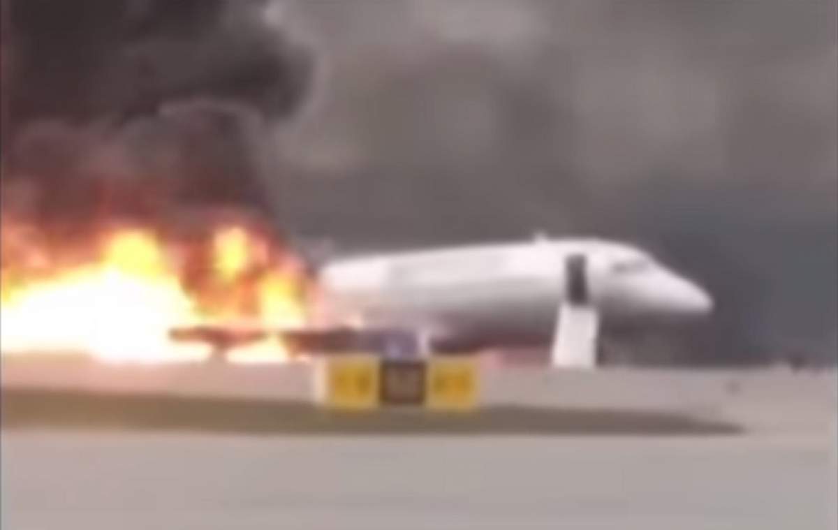 Stewardesă din „avionul morții”, care a luat foc în Moscova, mărturie tulburătoare: „Toată lumea țipa”