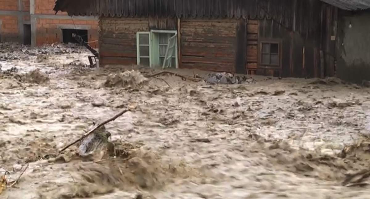 Cod portocaliu de inundații în România! Care sunt zonele vizate