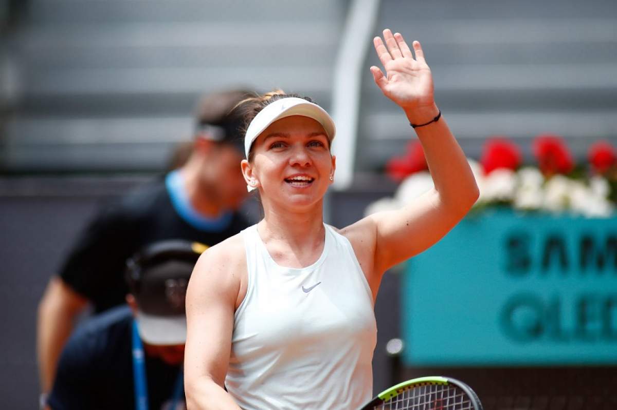 Simona Halep a sărbătorit calificarea în turul III al turneului de la Madrid într-un mod inedit! „Vrei să fii soarele meu?”