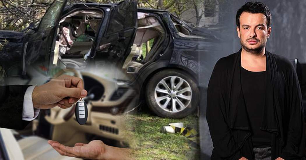 Reconstituirea accidentului lui Răzvan Ciobanu. 