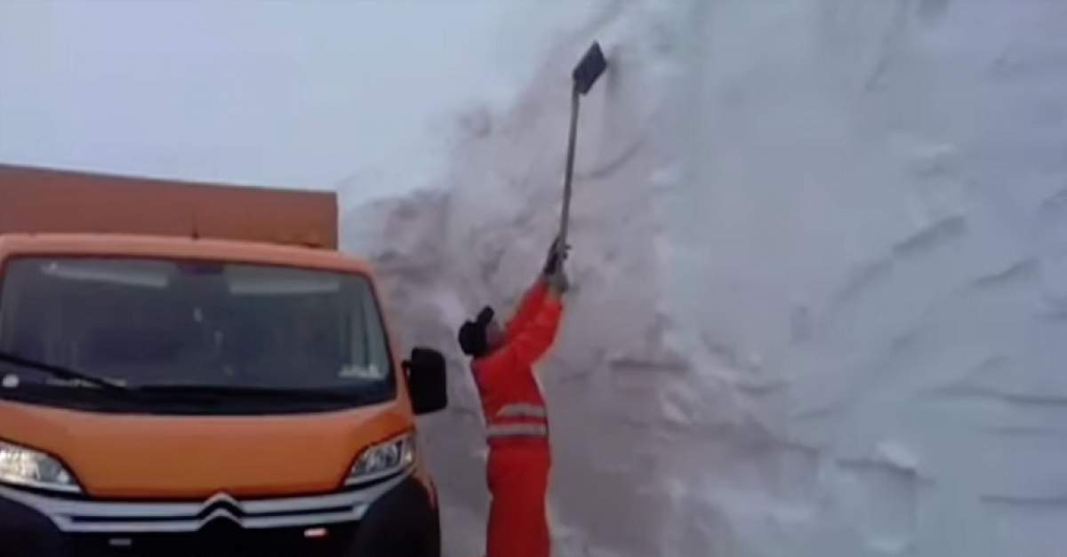 Vremea, din ce în ce mai imprevizibilă! Troiene de peste 4 metri în România, în luna mai!