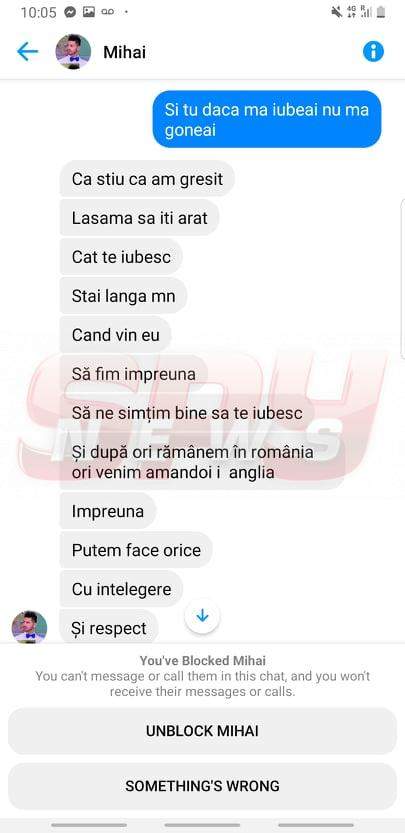 EXCLUSIV! Mihaela de la MPFM îi dă replica lui Mihai, după despărțire. Acuzații șoc: „Am primit mesaje de amenințare”