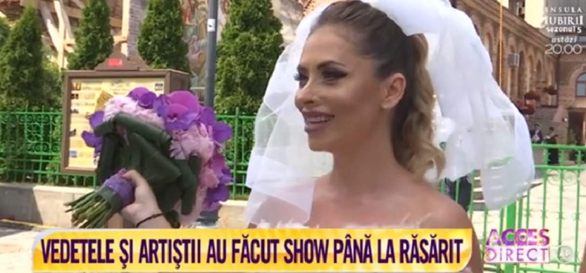 Bianca Sârbu și alesul inimii, nuntă de lux cu artişti de top. Accesoriul: zâmbetul! VIDEO