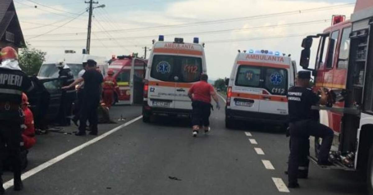 Accident grav în Hunedoara! Două persoane au murit, din cauza unui șofer de 70 de ani