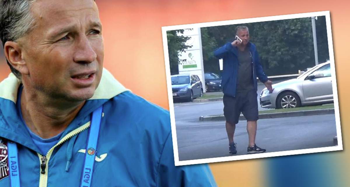 VIDEO PAPARAZZI / La fotbal este coleric, dar iată cum face atunci când crede că nu îl vede nimeni! Imaginile care spun totul despre Dan Petrescu