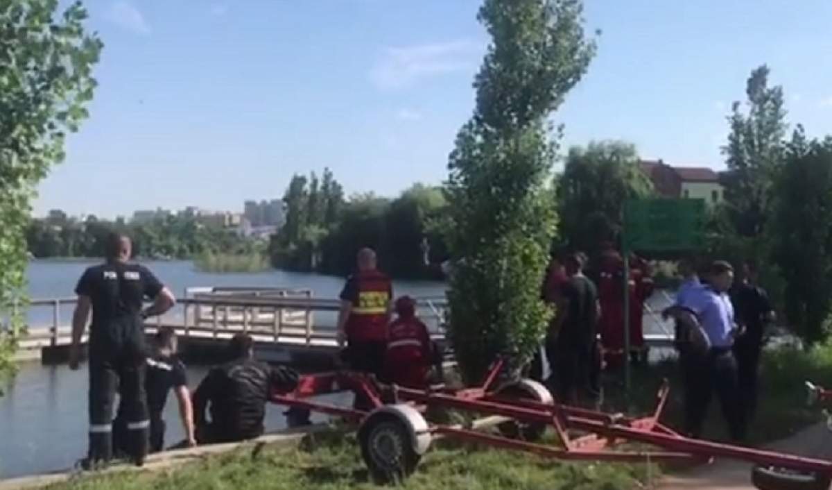 Bărbat de 35 de ani, înecat în Lacul Tei din Capitală. Tânărul se afla la scăldat. VIDEO