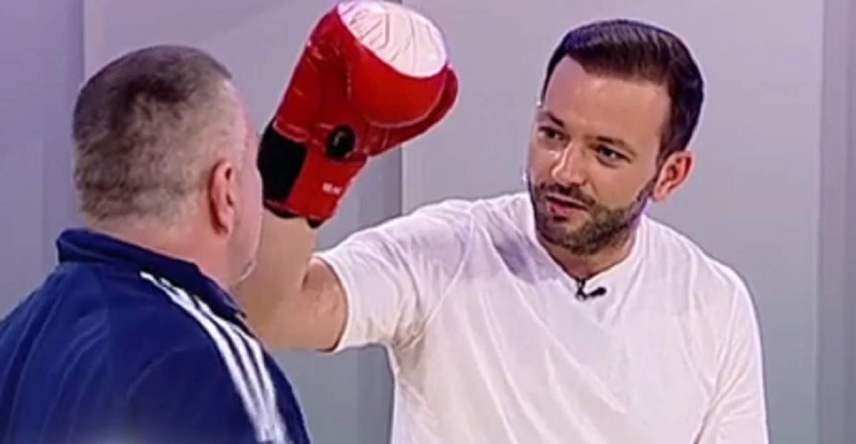 Meci de box la Răi da' buni. Câte runde rezistă Mihai Morar față în față cu Leonard Doroftei. VIDEO