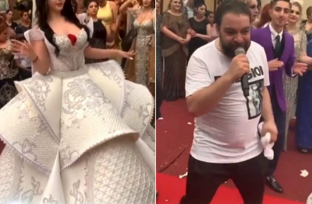 Florin Salam, Adrian Minune şi Copilul de aur, show la o nuntă de vis / VIDEO