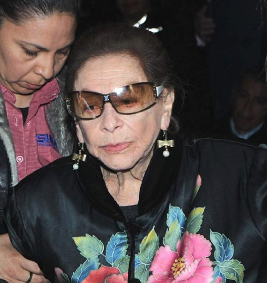 Imagini dureroase de la înmormântarea lui Edith Gonzalez. Mama actriței, la un pas de leșin, lângă sicriul fiicei sale. FOTO