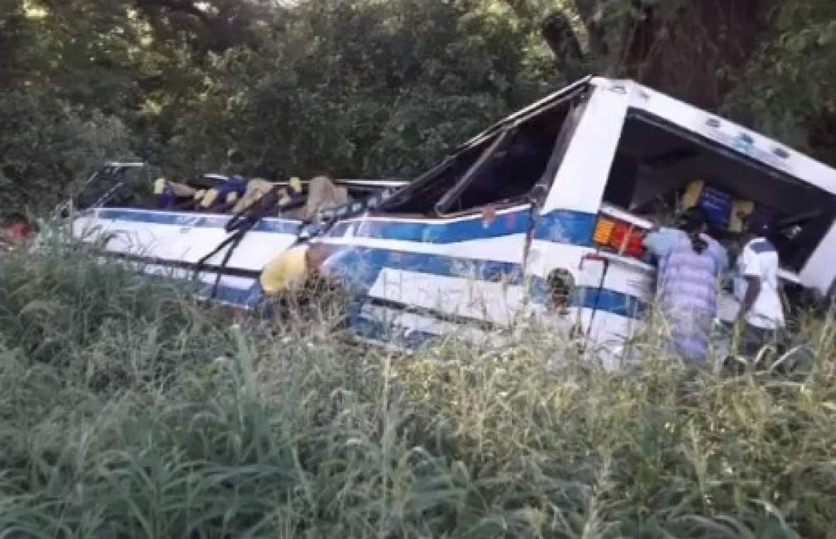 Autocar răsturnat pe o șosea din Venezuela! 18 oameni au murit și alți 33 au fost răniți grav