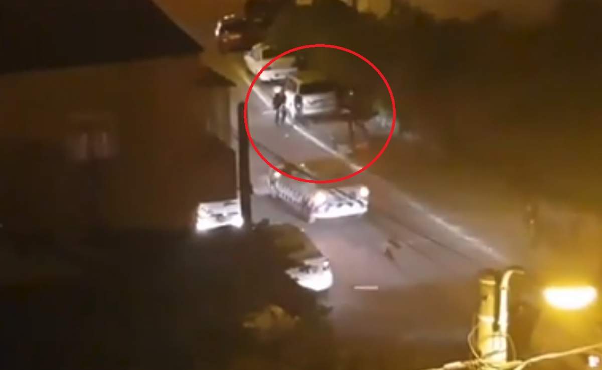 Luptă ca în filmele de acțiune, pe o stradă din Constanța! Mai mulți agenți de pază au fost atacați. VIDEO