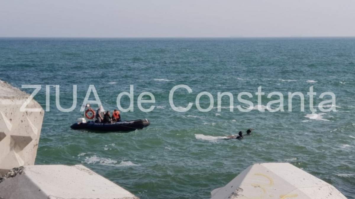 Alertă în Mangalia! O persoană a fost văzută plutind în mare. Intervenţie dificilă a salvatorilor