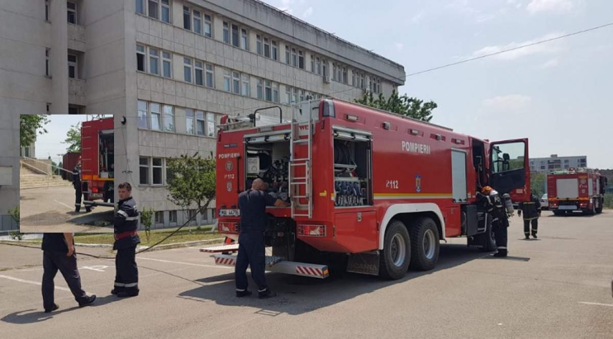 Ultimă oră! Incendiu la un spital din Constanţa