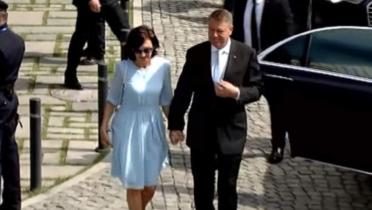 Klaus Iohannis și soția sa, Carmen Iohannis au ajuns la Blaj, pentru întâmpinarea Sanctității Sale Papa Francisc