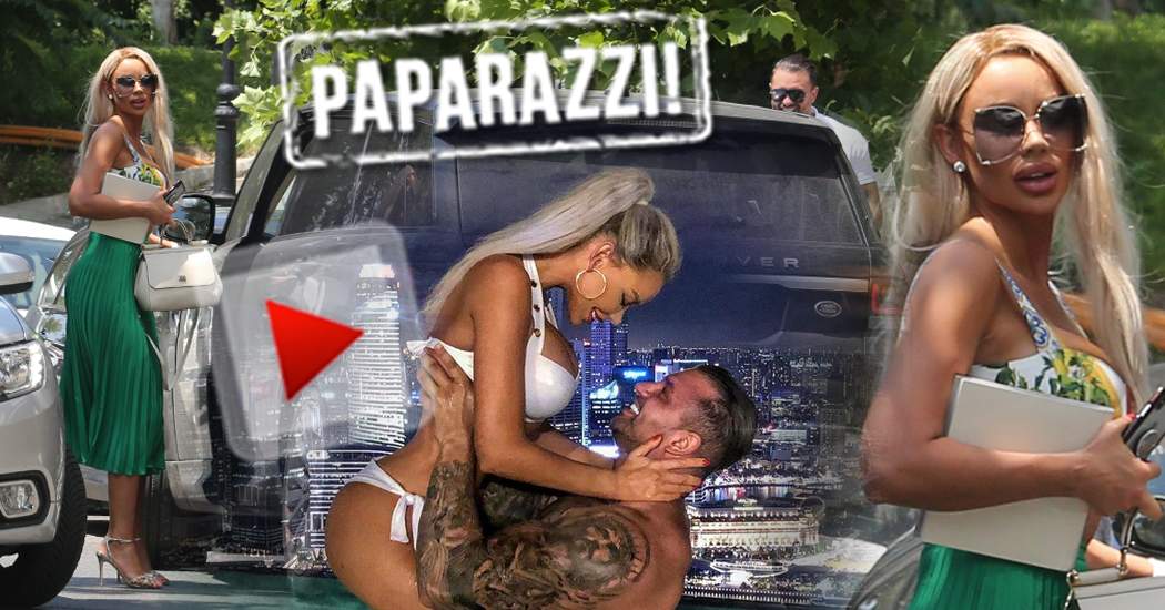 VIDEO PAPARAZZI / El îi face toate poftele, dar nici ea nu se lasă mai prejos! Bianca Drăguşanu îl tratează pe Alex Bodi ca pe un prinţ