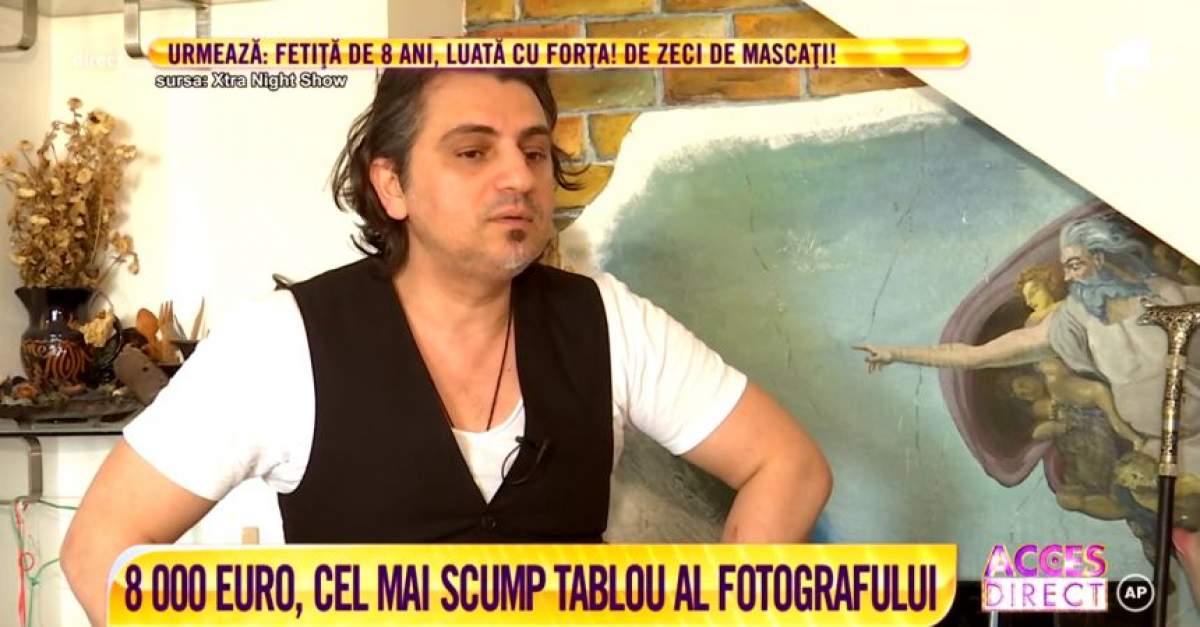 Cum arată casa de lux a fotografului vedetelor. Zoltan şi-a pictat nud toate fostele iubite