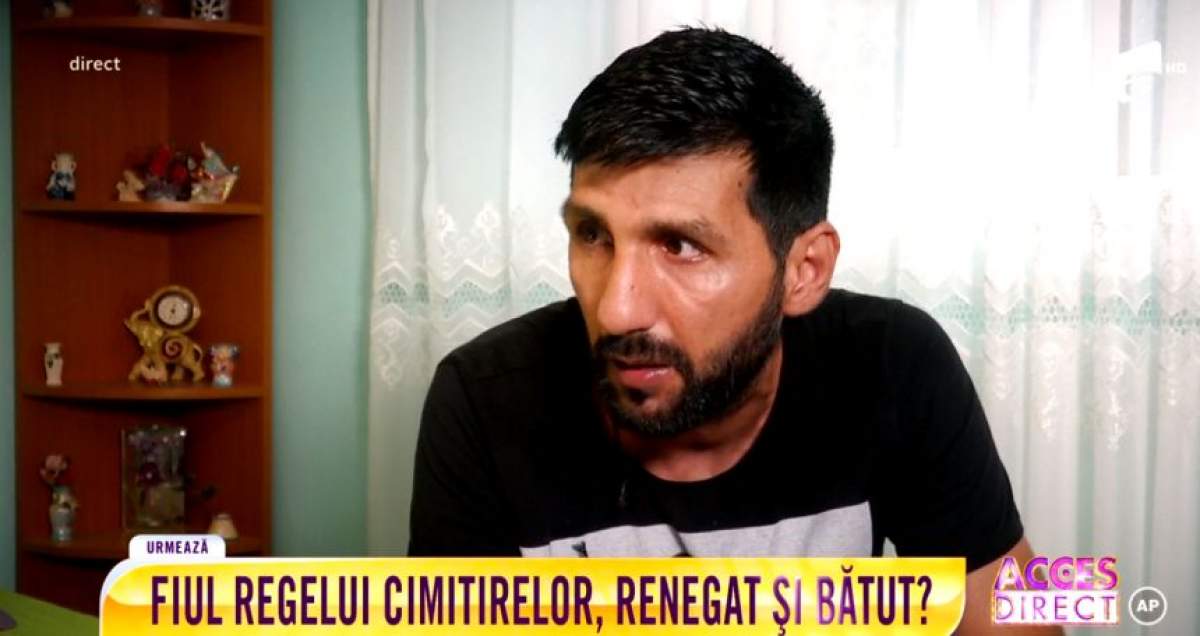 Scandal la curtea regelui cimitirelor. Fiul "Suveranului", renegat şi bătut?