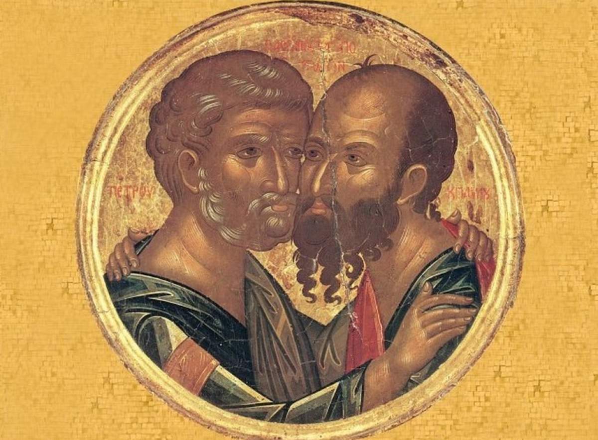 Rugăciunea către Sfinții Apostoli Petru și Pavel pe care este bine să o spui în fiecare zi din acest post