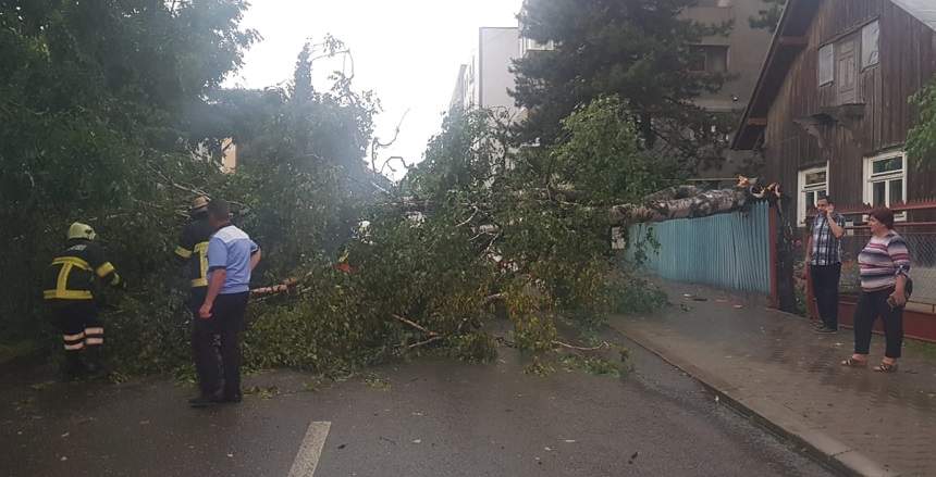 Prăpăd în toată ţara! Furtunile au făcut ravagii / VIDEO