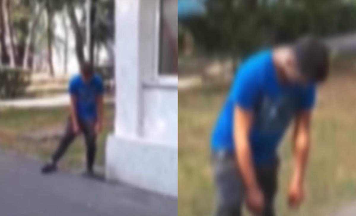 Încă un "zombie"! Imagini şocante într-un cartier din Satu Mare / VIDEO