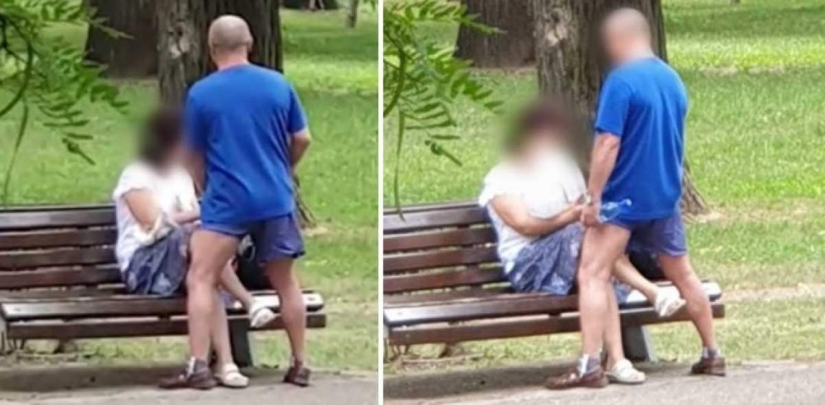 Doi clujeni au dat frâu liber sentimentelor, într-un parc din Cluj. Cum au încercat să ascundă scenele de amor