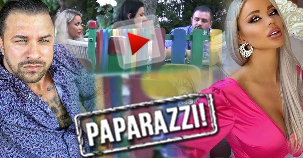 VIDEO PAPARAZZI / Alex Bodi a cedat în faţa „ispitei”! Bianca Drăguşanu a fost de faţă, dar nu a avut nicio reacţie