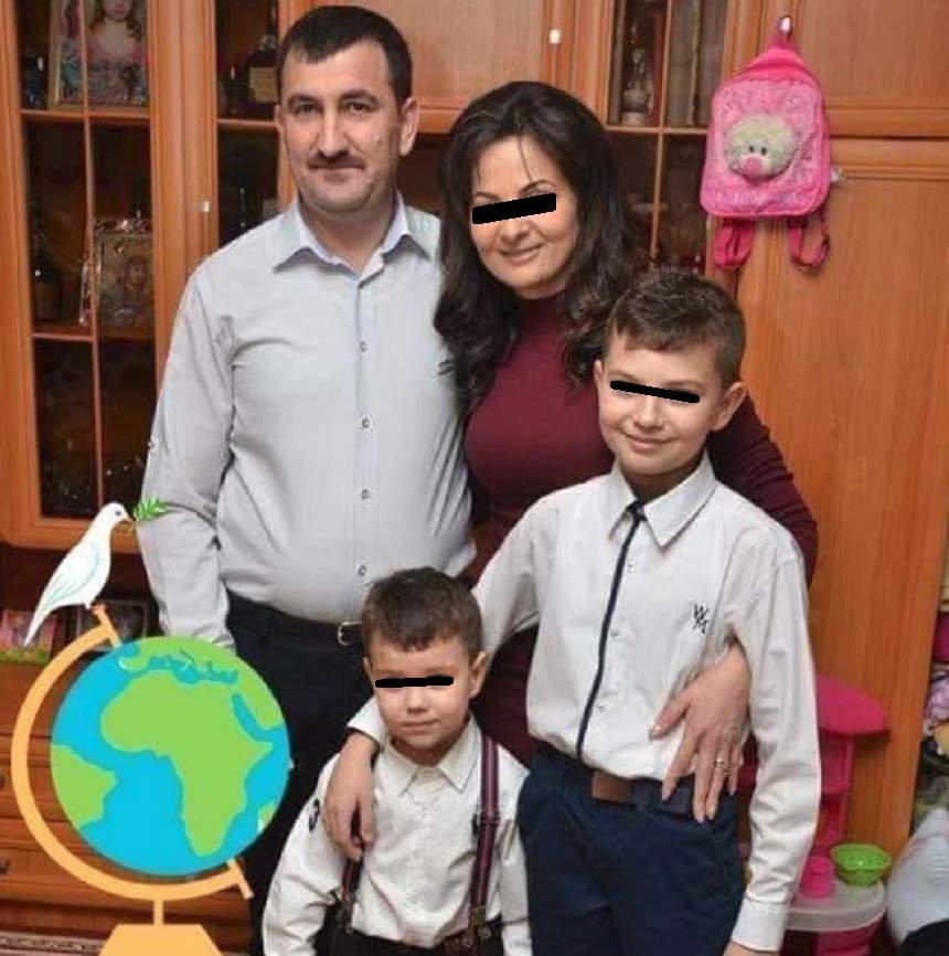 Cristian Amariei avea o familie superbă! În urma lui au rămas doi băieți orfani și o soție îngenuncheată de durere. FOTO