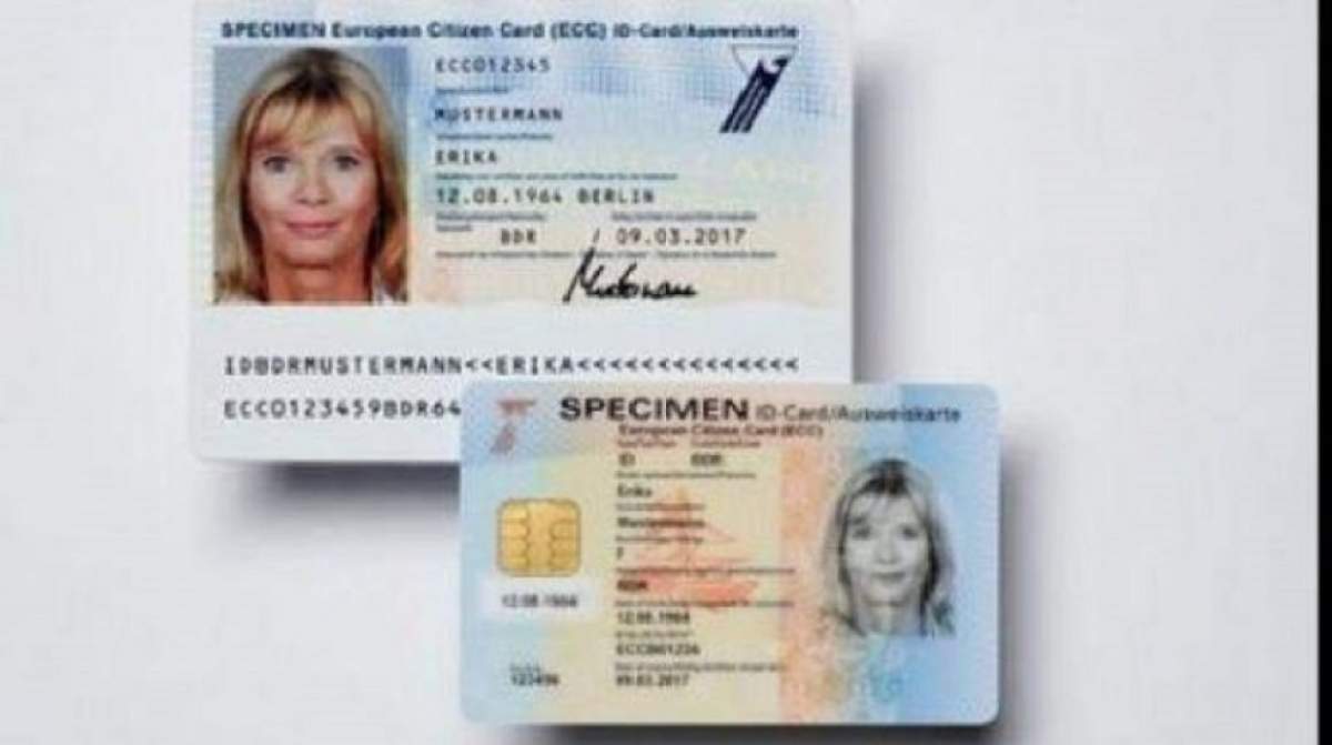 Obligatoriu! Vor fi preschimbate cărţile de identitate în toate ţările UE, inclusiv România