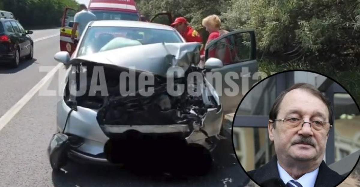 Mircea, fratele lui Traian Băsescu, implicat într-un accident rutier, în Constanța