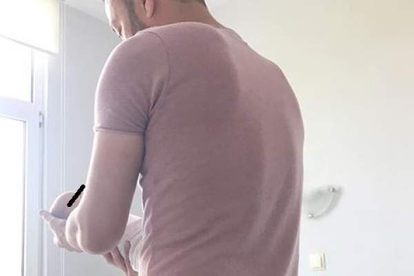Bucurie mare în familia lui Mihai Dina! Fotbalistul a devenit tată pentru prima oară