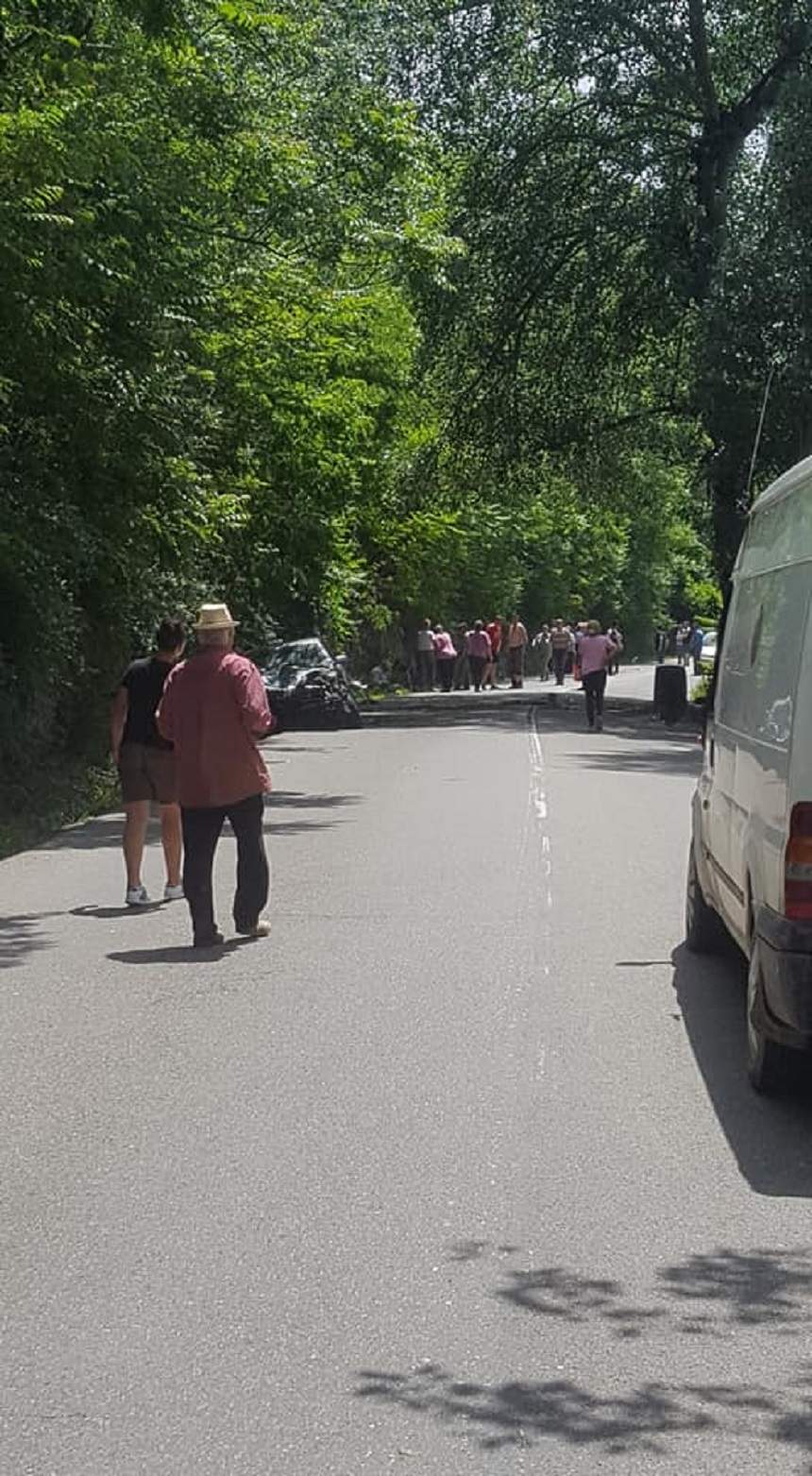 Accident terifiant în Caraş-Severin. Un pieton a fost ucis. FOTO