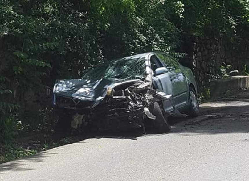 Accident terifiant în Caraş-Severin. Un pieton a fost ucis. FOTO