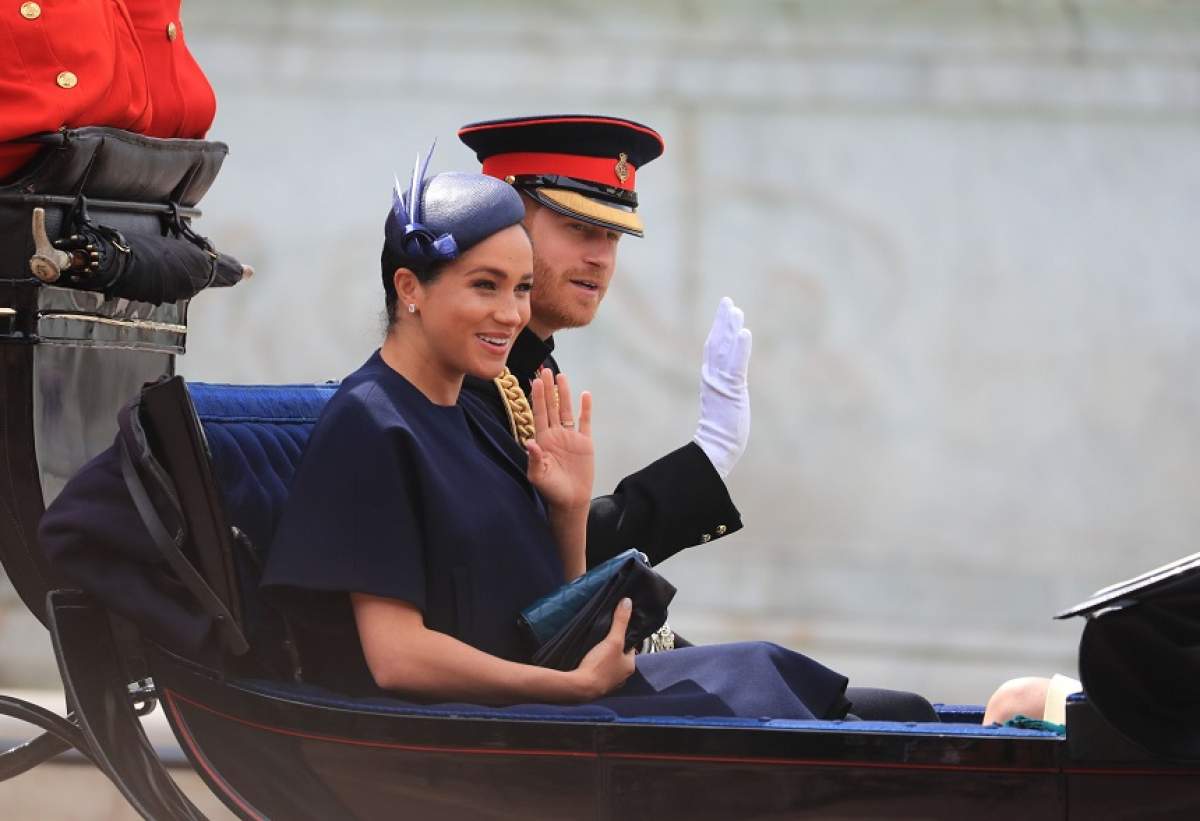 Meghan Markle, prima apariție oficială după ce a născut. Alegerea vestimentară bizară a Ducesei de Sussex. FOTO