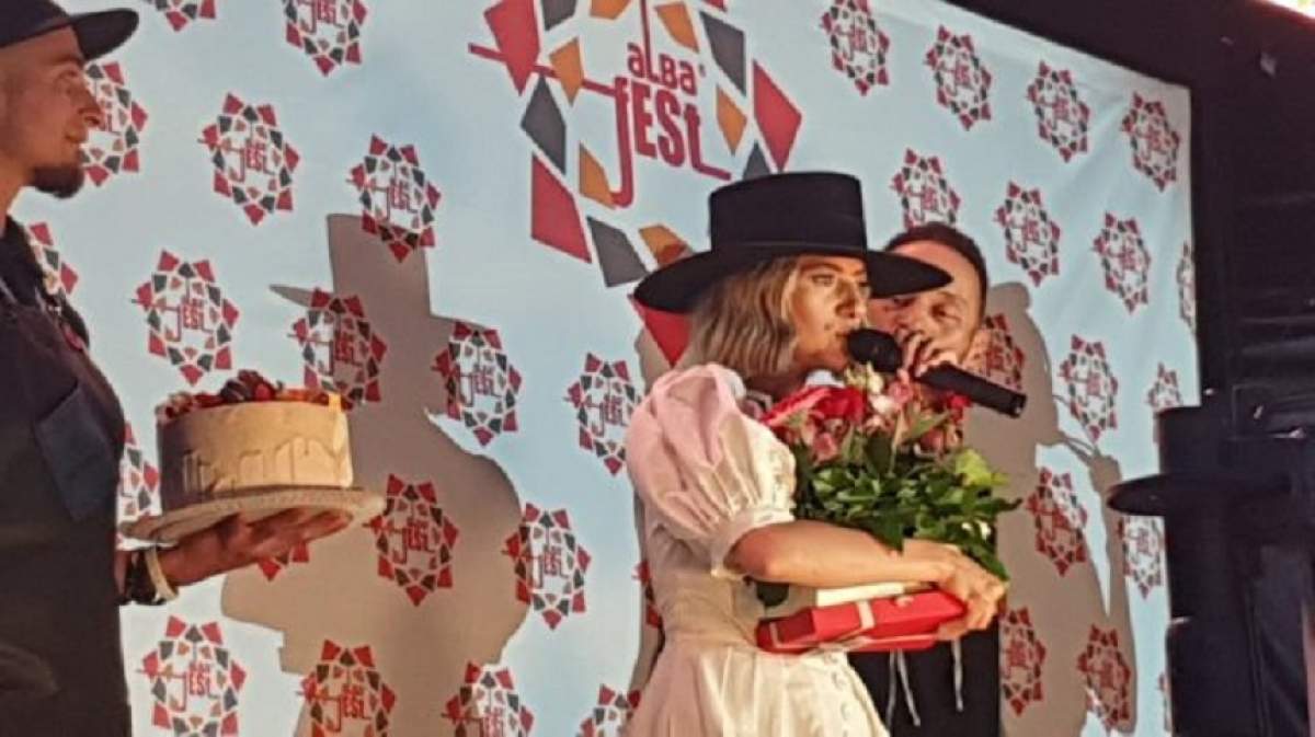 Lidia Buble, sărbătorită la concertul de la Alba Iulia! Iată ce le-a promis artista fanilor săi din Cetate
