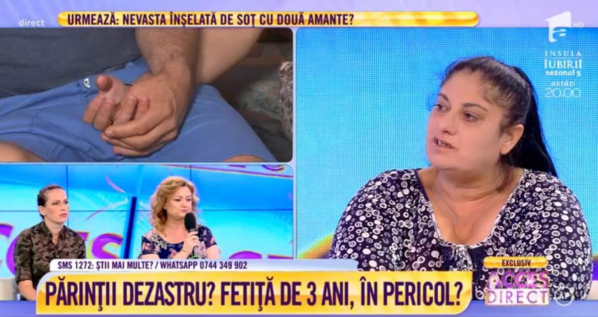 Fetiță de 3 ani, în pericol? Bunica acuză că micuța este crescută de părinți de coșmar!