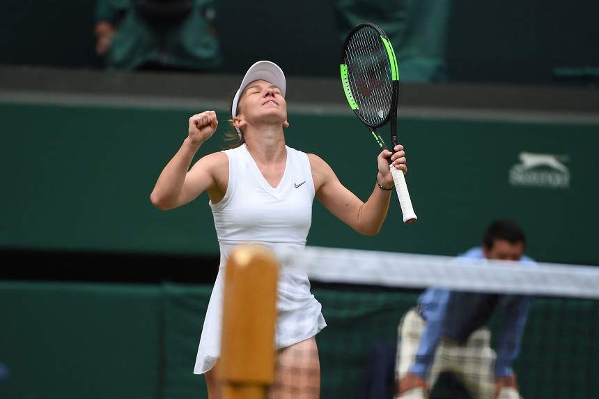 Simona Halep s-a calificat în finala turneului de la Wimbledon! Campioana noastră are asigurat locul 4 WTA